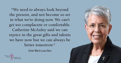 Sister María Luisa Vera receives Catholic Health Association Lifetime Achievement Award 